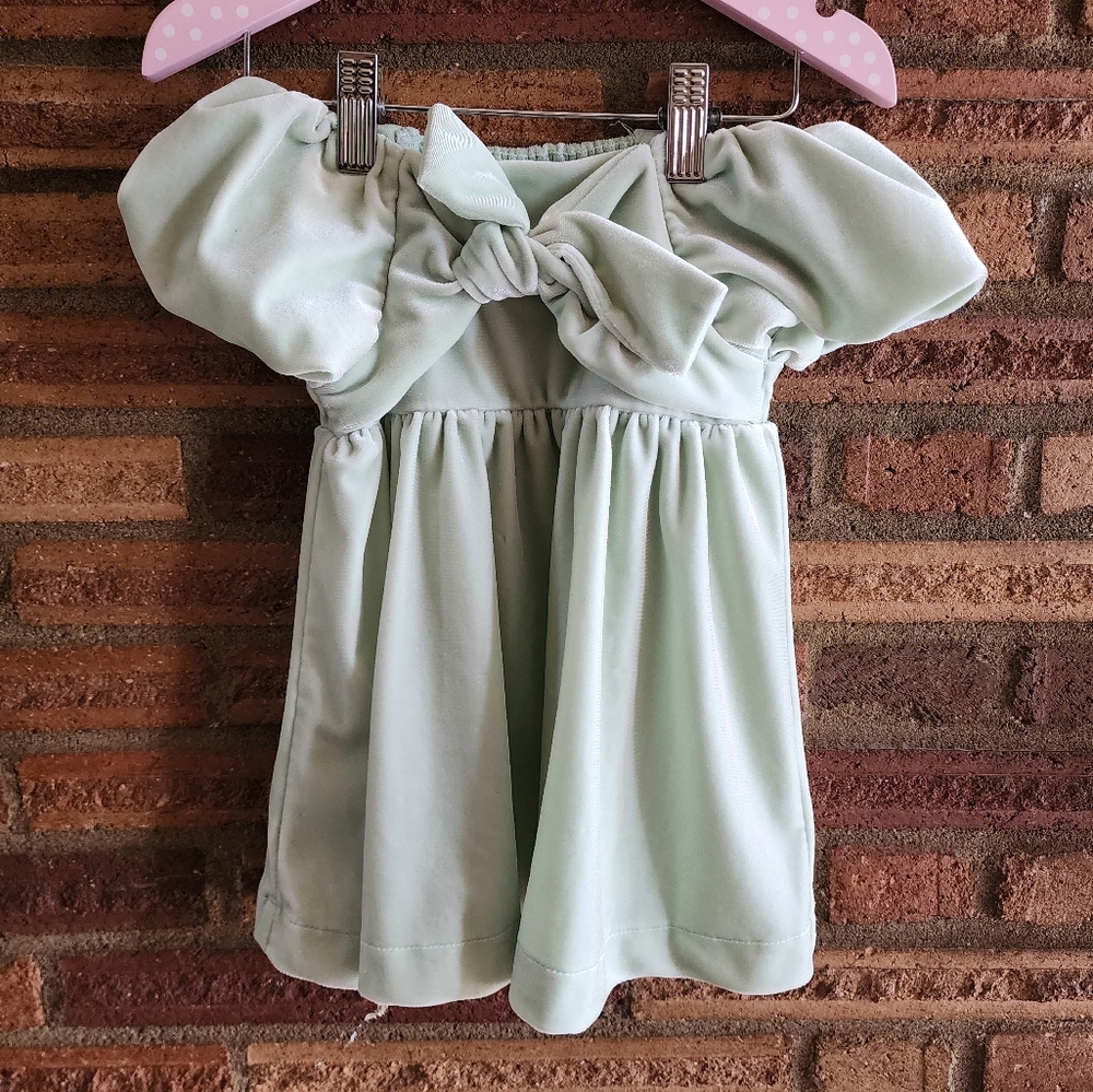 Habitual KidsBaby Girl's Puff Sleeve  2-Piece Dress Set18M